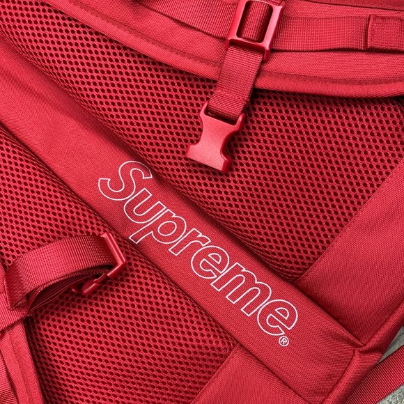 Supreme Dark Red SS20 Mesh Backpack - Picture 7 of 8